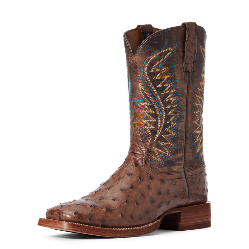 Botas Vaqueras Ariat Gallup Marrones Hombre - Chile 928-NLSFYK